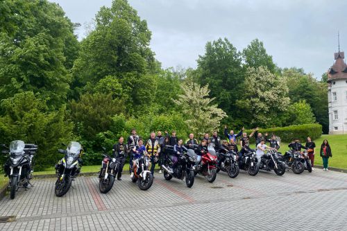 Motorkáři z Vítkova na DD